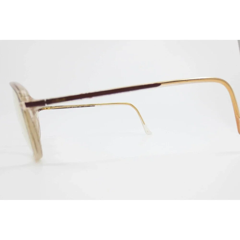 Silhouette SPX M 1912 727 6059 Eyeglasses Tan Gold Oval Frames Austria 55-13 135
